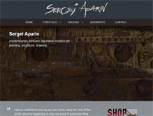 Tablet Screenshot of aparin.com